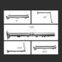 HJYPYJ Magic Airer,360?? Rotate Multifunction Folding Hangers,Adjustable Aluminum Alloy Wall-Mounted Drying Rack,Space-Saving Organizer Hangers,Bearing 100Kg Windproof/Silver / 168CM
