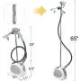 PowCube Garment Steamer,with Standing Hanger 1L Water Tank 2 Level Steam Adjustment (Grey) PowCube Garment Steamer,with Standing Hanger 1L Water Tank 2 Level Steam Adjustment (Grey)
