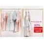 10pcs Random Color Multi-Port Support Circle Clothes Hanger,Clothes Drying Racks Multifunction Plastic Scarf Clothes Hanger Hangers Storage Rack