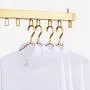 HJYPYJ Magic Airer,Rotate Multifunction Invisible Folding Hangers,Space-Saving Organizer Hangers,Adjustable Scratchproof Wear Resistant Wall Mount Drying Rack, Strong Bearing Capacity/Black / HJYPYJ Magic Airer,Rotate Multifunction Invisible Folding Hangers,Space-Saving Organizer Hangers,Adjustable Scratchproof Wear Resistant Wall Mount Drying Rack, Strong Bearing Capacity/Black /