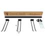 StoreYourBoard Omni Chair Storage Rack, Folding and Beach Chairs Wall Mount, Home and Garage Hook Hanger System