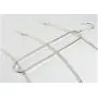 Lecent@Overstriking Solid Stainless Steel Multi-layer Shirts Trousers Pants Hangers Closet Hangers Racks Scarf Clothes Organiser Set of 4
