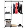 Portable Closet Garment Rack Clothes Hanger Storage Home Shelf Organizer Portable Closet Garment Rack Clothes Hanger Storage Home Shelf Organizer