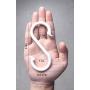 Multi Purpose Plastic Large S Shaped Hook Pack of 12