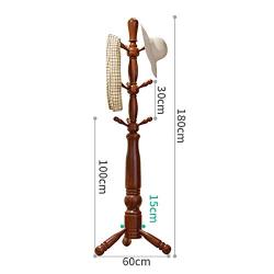 WZP Household Coat Rack Hanger Floor Bedroom Simple Modern Clothes Rack Solid Wood Living Room Home Creative Indoor Economical Simple