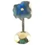 Indianshelf Handmade 1 Artistic Vintage Blue Stone Rail Hooks Hangers/Towel Holder Kitchen Indianshelf Handmade 1 Artistic Vintage Blue Stone Rail Hooks Hangers/Towel Holder Kitchen