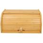Bamboo Bread Boxes with Cutting Board,Kitchen Counter Storage Bins,Large Storage Container for Loaves,Pastries,Dinner Rolls,Donut and Croissant