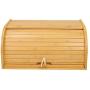 Bamboo Bread Boxes with Cutting Board,Kitchen Counter Storage Bins,Large Storage Container for Loaves,Pastries,Dinner Rolls,Donut and Croissant