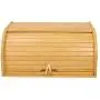 Bamboo Bread Boxes with Cutting Board,Kitchen Counter Storage Bins,Large Storage Container for Loaves,Pastries,Dinner Rolls,Donut and Croissant