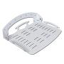 MOM Home Storage Shelves,Office Furniture Stands LCD Tv Set Top Boxes Hanger Pallet Steel Bracket Wall Storage Bracket 90° Folding Bedroom Space Saving,White,12.208.46In