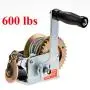 Aceshin Heavy Duty Hand Winch, 600Lbs Hand Crank Strap Cable Gear Winch ATV Boat Trailer Aceshin Heavy Duty Hand Winch, 600Lbs Hand Crank Strap Cable Gear Winch ATV Boat Trailer