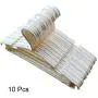 10pcs/Set Clothes Hanger, Anti Slip Toddler Baby Solid Wet Dry Clothes Hanger, Baby Clothes Hanging Shelf for Home Children Clothes(White) 10pcs/Set Clothes Hanger, Anti Slip Toddler Baby Solid Wet Dry Clothes Hanger, Baby Clothes Hanging Shelf for Home Children Clothes(White)