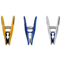 HIZGO Multi-Colors Plastic Clothespins, Multi-Purpose Hanger Clips for Home(90PCS)