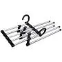 dezirZJjx Pants Hangers Slacks Hangers, 5-in-1 Pants Hanger Wardrobe Jeans Retractable Storage, Clothes Rack Space Saver dezirZJjx Pants Hangers Slacks Hangers, 5-in-1 Pants Hanger Wardrobe Jeans Retractable Storage, Clothes Rack Space Saver