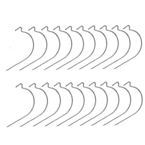 PHOLSY 100 Ibs Super Hooks Picture Hanger Home and Office Pack - Hang Art, Clock, Shelves, Mirrors, Frames or Planters for Home and Office Decorations - 20 Total Pieces