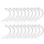 PHOLSY 100 Ibs Super Hooks Picture Hanger Home and Office Pack - Hang Art, Clock, Shelves, Mirrors, Frames or Planters for Home and Office Decorations - 20 Total Pieces