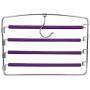 WUSHIYU-home Suit Hangers Clothes Pants Pant Slack Hangers Swing Arm Hangers-Multi Layers Pants Hangers Closet Storage for Pants Jeans Scarf Hanging (Color : Purple) WUSHIYU-home Suit Hangers Clothes Pants Pant Slack Hangers Swing Arm Hangers-Multi Layers Pants Hangers Closet Storage for Pants Jeans Scarf Hanging (Color : Purple)
