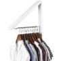 InstaHanger Closet Organizer, The Original Folding Drying Rack, Wall Mount