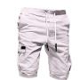 Huaa Pants with Pockets, Fashion Mens Sport Pure Color Bandage Casual Loose Sweatpants Drawstring Shorts Pant