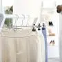 HOUSE DAY 12 Pack Pants Hangers with Hook, Clip Hangers, Skirt Hangers with Clips,Multi Stackable Add on Hangers HOUSE DAY 12 Pack Pants Hangers with Hook, Clip Hangers, Skirt Hangers with Clips,Multi Stackable Add on Hangers