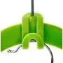 20PCS Mini Anti-Slip Flocking Velvet Clothes Hanger Connector Cascading Clothes Rack Hook Chest Space-Saving Attachment Closet Organiser Non-Injury Clothing S-Hook Color Random