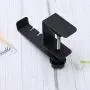 Cabilock Headphone Stand Holder Gaming Headphones Hanger Mount Under Desk Hook Clip for Bag (Black)