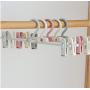 10pcs Random Color Multifunction Plastic Non-Slip Clothes Hanger Skirt Kid Clothes Stand Colorful Clothes Hanger for Baby Child