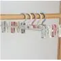 10pcs Random Color Multifunction Plastic Non-Slip Clothes Hanger Skirt Kid Clothes Stand Colorful Clothes Hanger for Baby Child