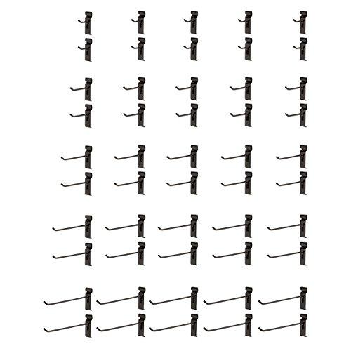 50 Gridwall Hooks - 10 Each - 2",4",6",8",10"