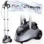 PurSteam Garment Steamer Professional Heavy Duty Industry Leading 2.5 Liter (85 fl.oz.) Water Tank, 60+min of Continuous Steam with 4 Level Steam Adjustment PurSteam Garment Steamer Professional Heavy Duty Industry Leading 2.5 Liter (85 fl.oz.) Water Tank, 60+min of Continuous Steam with 4 Level Steam Adjustment