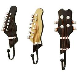 Creative Cloth Hook Clothes Hanger Decorative Hooks Resin Hook (Guitars)