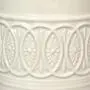 Ravenna Classic Stoneware 3-Piece Filigree Canister Set - Set of 3, Red with Wood Lid Ravenna Classic Stoneware 3-Piece Filigree Canister Set - Set of 3, Red with Wood Lid