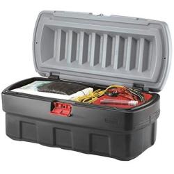 Rubbermaid ActionPacker? 48 Gal Lockable Storage Bin, Industrial, Rugged Large Storage Container with Lid