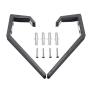 Helmet Holder SEVENMORE 2pcs Helmet Holder Hook Jacket Bags Wall Mount Cloth Display Rack Hanger