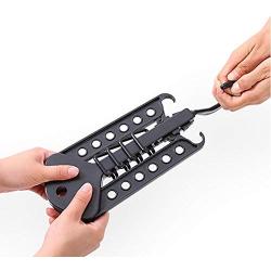 Kentop Multi-Function Retractable Collapsible Hanger Travel Space Portable Clothes Hanger
