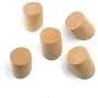 INHDBOX Wall Mounted Wooden Coat Hook Hat Hanger, 【5 Pcs】 Vintage Minimalist Organizer Craft Hat Rack Hooks INHDBOX Wall Mounted Wooden Coat Hook Hat Hanger, 【5 Pcs】 Vintage Minimalist Organizer Craft Hat Rack Hooks
