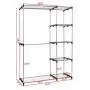 NanaPluz Portable Clothes Hanger Storage Rack Shelf Home Closet Organizer Garment Rack Hanging Rods with Ebook NanaPluz Portable Clothes Hanger Storage Rack Shelf Home Closet Organizer Garment Rack Hanging Rods with Ebook