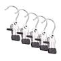 Justdolife 10PCS Hanging Laundry Hook Stainless Steel Heavy Duty Boot Hanger Clothes Pin