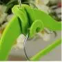 20PC Random Color Creative Mini Flocking Clothes Hanger Easy Hook Closet Organizer Home