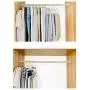 Ideal Multi Pant Hanger Slacks Hangers Space Saving Non Slip Multi Layers Swing Arm Space Saver Storage Pant Slack Hangers for Pants Jeans Trousers Towels Scarf 2pack Black