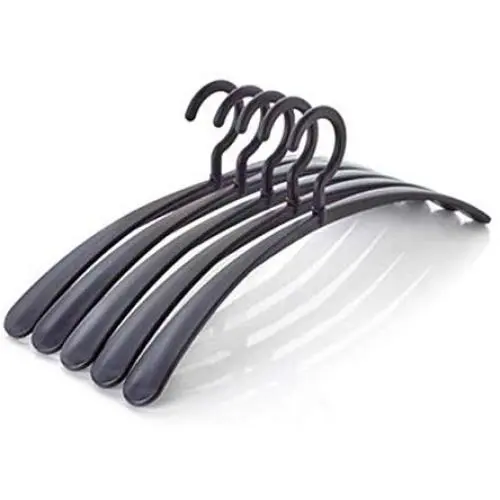 41cm 10 pcs/lot Arc-Shaped Suit Hangers Anti-Skid Thick Broad Shoulder Clothes Hanger for Adult Traceless Plastic Blouse Hanger