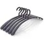 41cm 10 pcs/lot Arc-Shaped Suit Hangers Anti-Skid Thick Broad Shoulder Clothes Hanger for Adult Traceless Plastic Blouse Hanger