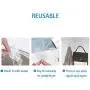 BABALA Heavy Duty Wall Hooks - Eco-Friendly Magic No-Glue Silicone Hooks Transparent Nail Free Wall Hangers Waterproof Reusable Strong Utility Hooks for Kitchen, Bathroom, Coat, Towel, Keys (Hooks) BABALA Heavy Duty Wall Hooks - Eco-Friendly Magic No-Glue Silicone Hooks Transparent Nail Free Wall Hangers Waterproof Reusable Strong Utility Hooks for Kitchen, Bathroom, Coat, Towel, Keys (Hooks)