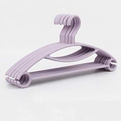 SAASNY Plastic Hangers Standard Hangers,Pack of 25 Width 40 cm Purple - Non Slip Clothes Hangers,Heavy Duty Coat Hangers,Ultra Thin Space Saving,for Drying and Storage