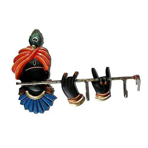 KRISHNA KEY HANGER key hook, key holder, key, Krishna, Lord Krishna KRISHNA KEY HANGER key hook, key holder, key, Krishna, Lord Krishna