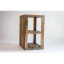 DarlaStudio 66 End Table/Nightstand Wood Crate