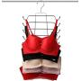 Magicool Cami Hanger 4 Pack Space Saving Hangers Closet Organizer for Tank Top, Cami, Bra, Pajamas, Strappy Dress,Bathing Suit