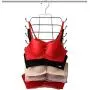 Magicool Cami Hanger 4 Pack Space Saving Hangers Closet Organizer for Tank Top, Cami, Bra, Pajamas, Strappy Dress,Bathing Suit