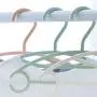 BIBIBA 10Pcs/Set Nordic Plastic Kids Durable Hangers for Clothes Home Children Baby Non Slip Clothes Hangers,Pink BIBIBA 10Pcs/Set Nordic Plastic Kids Durable Hangers for Clothes Home Children Baby Non Slip Clothes Hangers,Pink