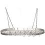 Old Dutch 122SN Pot Rack, 36" x 18", Satin Nickel